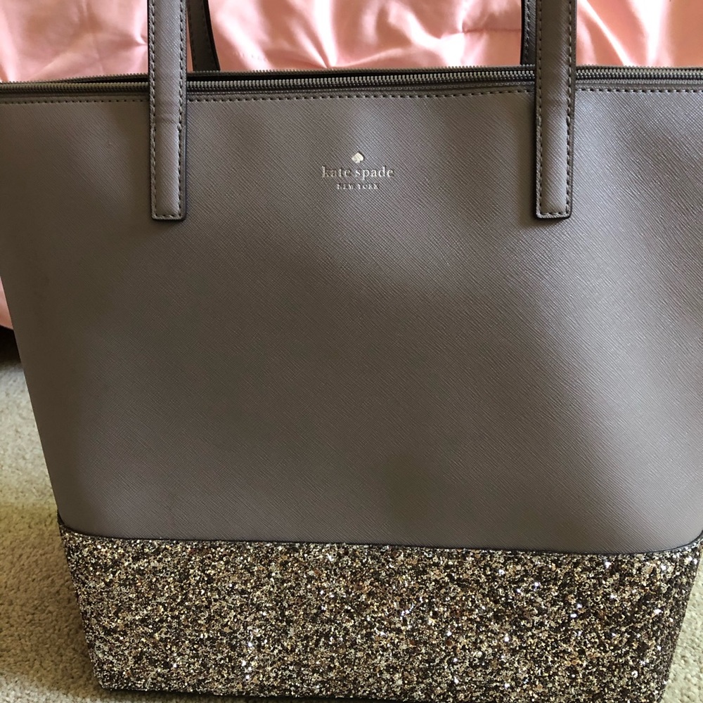 COPY - Kate Spade Sparkle Tote barely used